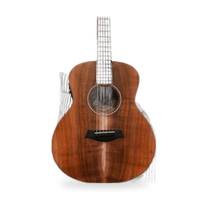 Violão folk de aço com tampo maciço