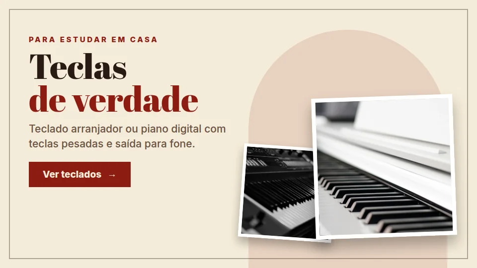 Casa do Acorde — Teclas
